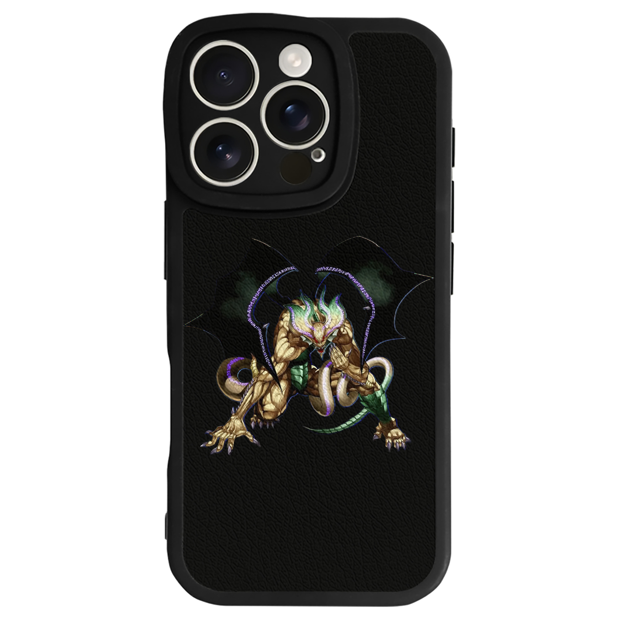 （画像用） 遊☆戯☆王 Yu-Gi-Oh! 【iPhone 16シリーズ対応】シリコンスマホケース（レザー調） 材質：シリコン